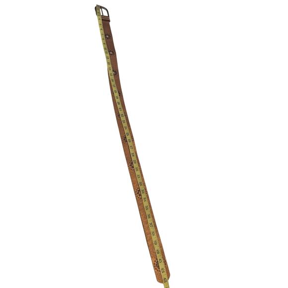 CACHE Belt Women’s Size Large Leather Studded Gem Western Country designer chic - Picture 5 of 6